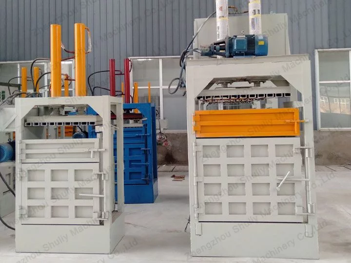 large and samll verticle baling press
