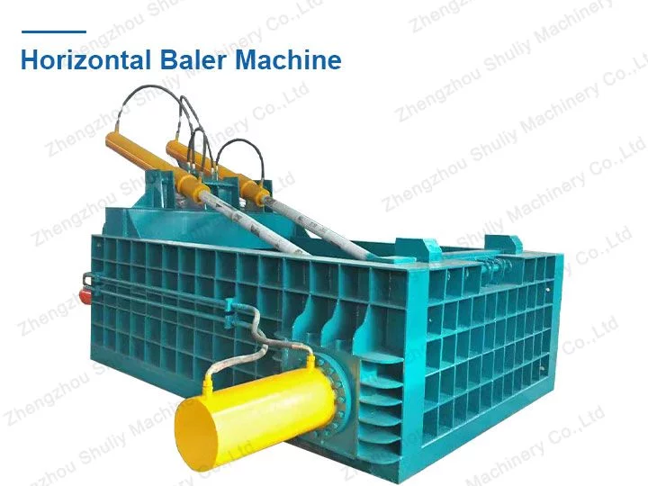 horizontal baler equipment