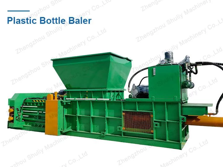 plastic bottle baler machine